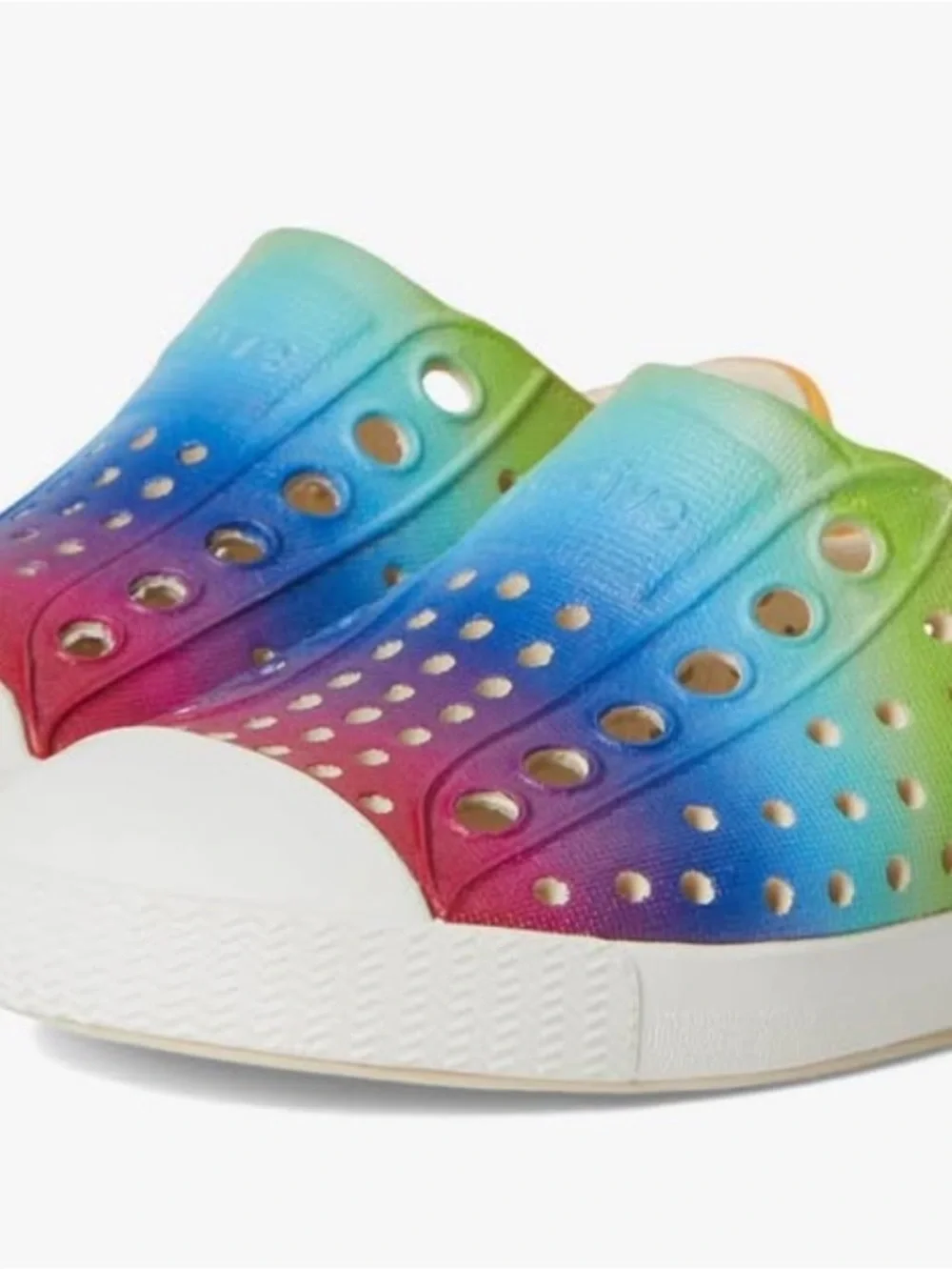 NIB/NWT native jefferson rainbow shoes size 6 toddler